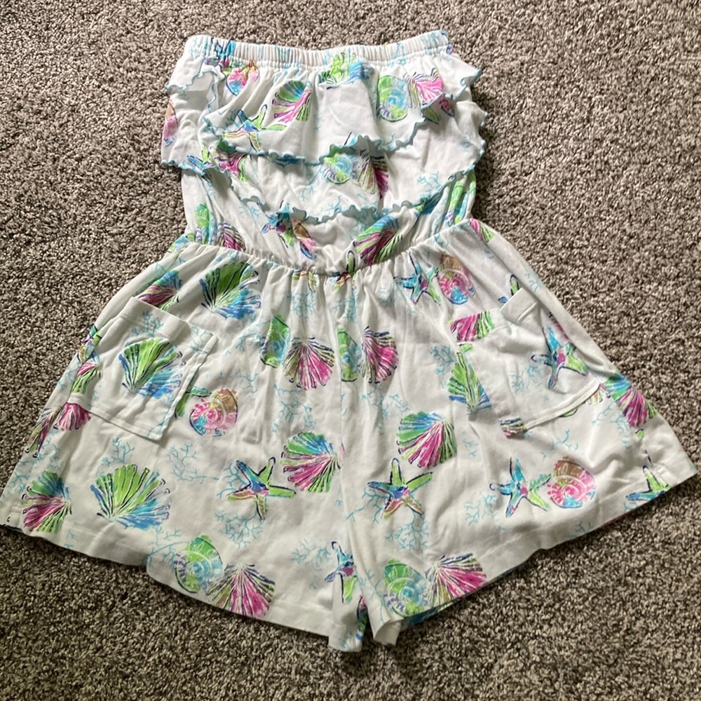 Gloria’s Fashions Vintage Strapless Romper size 3XL